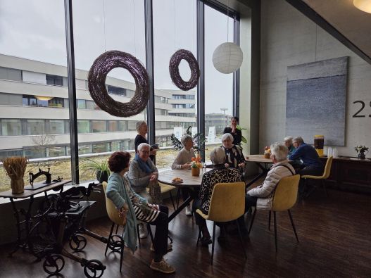 Neue Sitzecke für unsere Bewohnenden