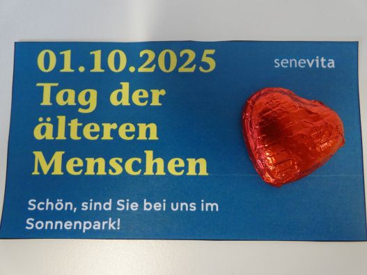 Tag der älteren Menschen im Senevita Sonnenpark