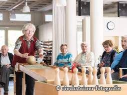 Bewohnende bei der Aktivierung