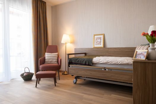 Pflegezimmer in der Senevita Ahornpark