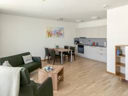 Küche in der Wohnung