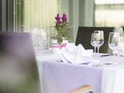 gedeckter Tisch