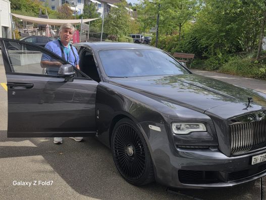 Fahrt im Rolls-Royce