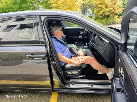 Fahrt im Rolls-Royce
