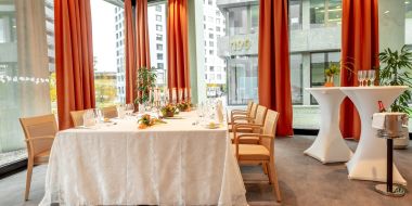 gedeckter Tisch