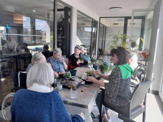 Gemeinsam den Frühling an den Tisch geholt!