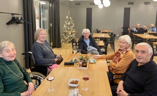 Das traditionelle Nachbarschaftstreffen in der Senevita Giesserei