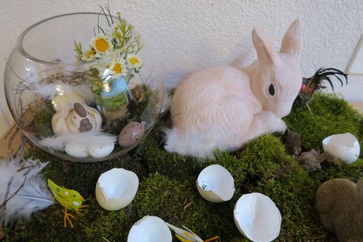 Deko im Eingangsbereich