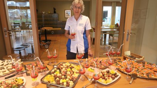 Abschiedsbuffet von Monika