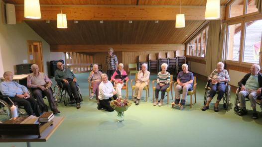 Letzte Predigt in der Senevita Halten