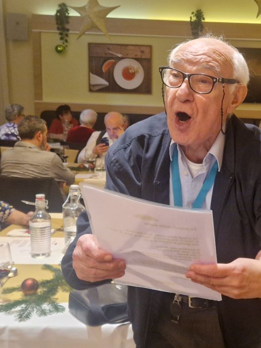 Weihnachtsfeierlichkeiten mit den Bewohnenden