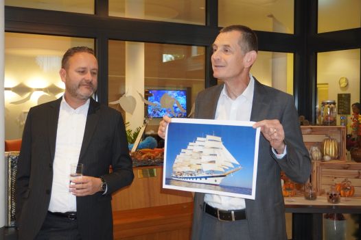 Unser Schiff ist auf Kurs!