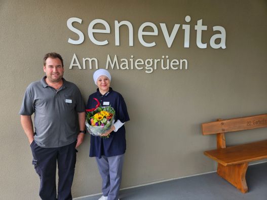 Jubiläum in der Senevita Am Maiegrüen