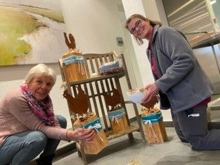 Nach der Fasnachtsdeko ist vor der Oster-Dekoration