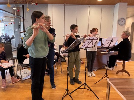 Adventskonzert mit der Musikschule Dottikon in der Senevita Am Maiegrüen