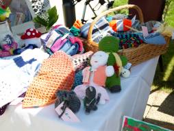 Handarbeiten von Bewohnenden für Markt