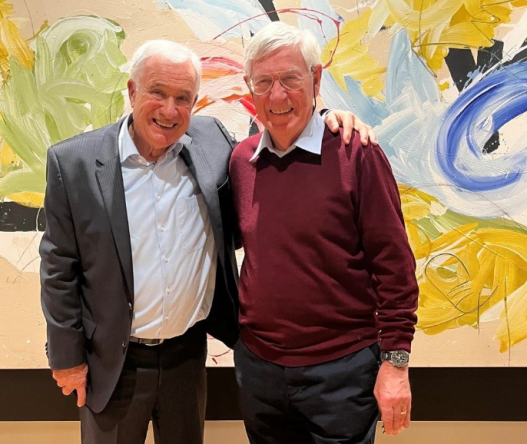 Herr Latour mit Bewohner