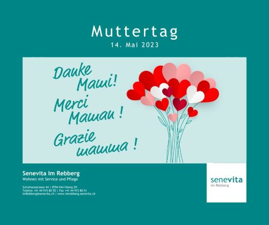 Muttertag 2023 in der Senevita Im Rebberg
