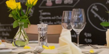 gedeckter Tisch Details