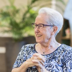 Lotti Leuenberger, Bewohnerin Senevita Sonnenpark