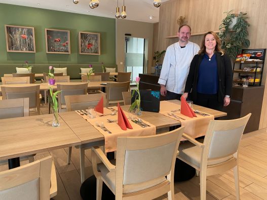 Einblicke in das neue Restaurant in der Senevita Stockenhof in Regensdorf