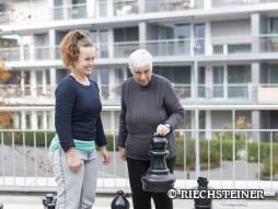 zwei Personen am spielen