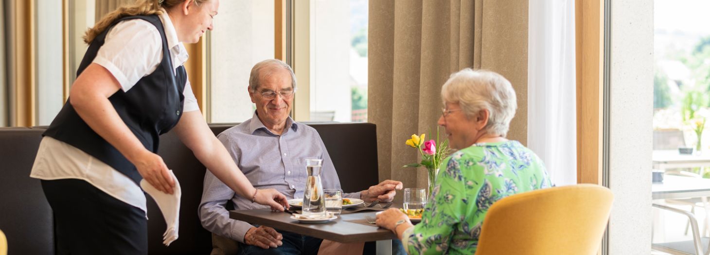 Gastronomie in der Senevita Wisental