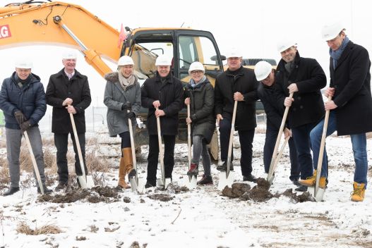 Spatenstich für Neubau des Seniorenzentrums Senevita Mülibach in Buchs ZH