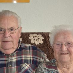 Liliane und Peter von Ins, Bewohner Senevita Wangenmatt