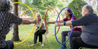 Aktivierung draussen, Sport, Näher am Menschen, Senevita