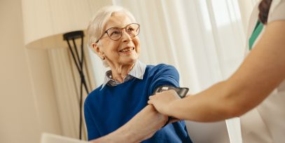 Individuelle Pflege Spitex Seniorin