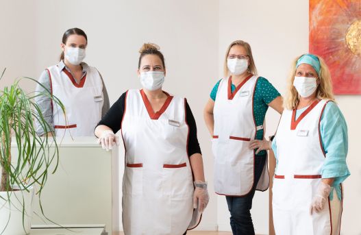 Spitex-Mitarbeitende im Einsatz – in guten und in Krisenzeiten