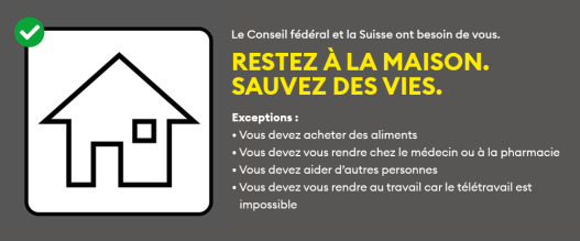 Restez a la maison