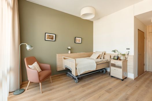 Pflegezimmer in der Senevita Dreiklang in Lausen