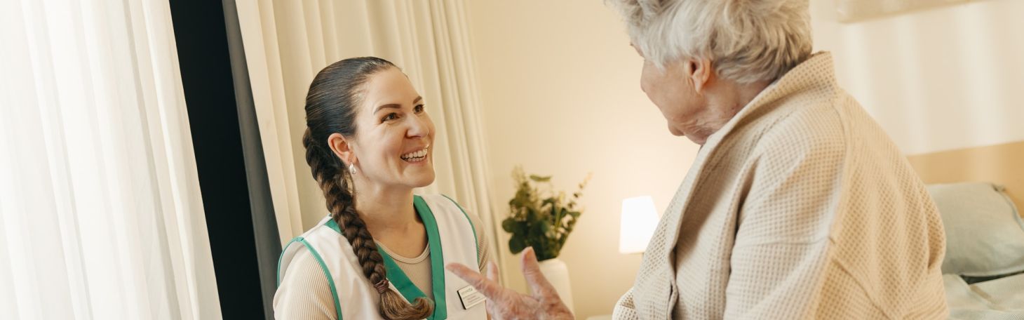 Private Betreuung und Spitex Banner